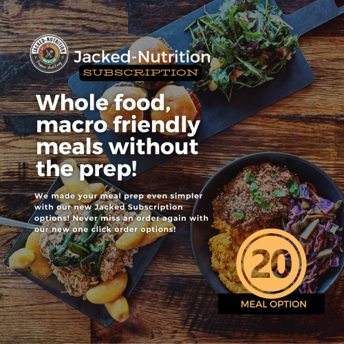 20 Meal Option Meal Prep Subscriptions Service.